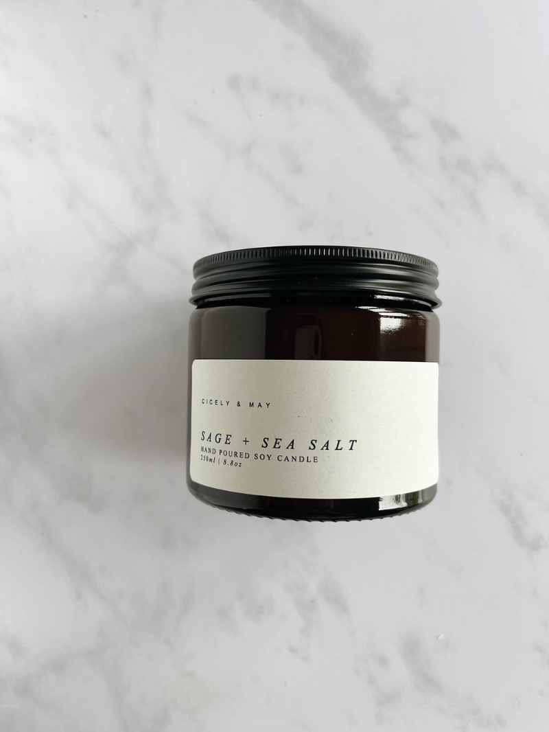 Cicely & May Soy Candle
