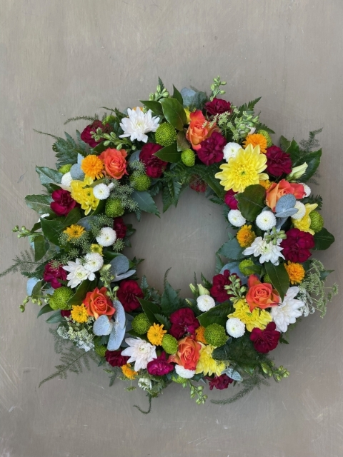 Wreath Ring Warm Hues
